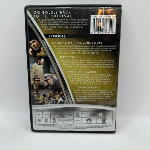 The Best Of Star Trek The Original Series Volume 2 DVD NR Paramount Studios 2009 - Picture 3 of 4